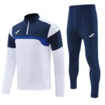 2025 JOM White Half Pull Tracksuit #813(半拉链)