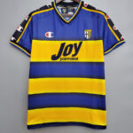 2001-2002 Parma Home Retro Soccer Jersey