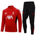 25-26 LIV Red Half Pull Tracksuit (半拉链)