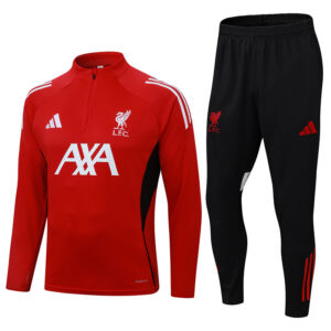 25-26 LIV Red Half Pull Tracksuit (半拉链)