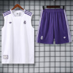 25-26 RMA White Tank top and shorts suit