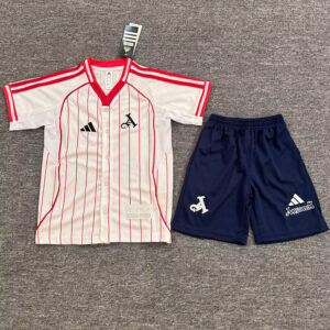 25-26 ARS White Casual Edition Kids Baseball Jersey