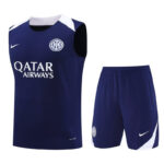 25-26 INT Royal blue Tank top and shorts suit