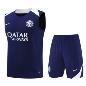 25-26 INT Royal blue Tank top and shorts suit