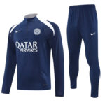 25-26 INT Royal blue Half Pull Tracksuit (半拉链)