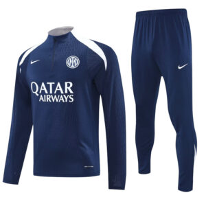 25-26 INT Royal blue Half Pull Tracksuit (半拉链)