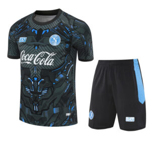 25-26 Napoli Grey Training Short Suit
