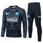 25-26 Napoli Grey Half Pull Tracksuit #B2589(半拉链)