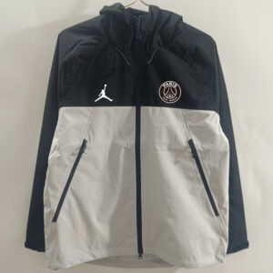 25-26 PSG Jordan Black white Windbreaker