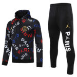 25-26 PSG Black Hoodie Tracksuit (卫衣套装)