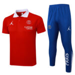 25-26 PSG Red Polo Tracksuit #C1160