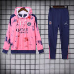 24-25 PSG Pink Hoodie Tracksuit (卫衣套装)