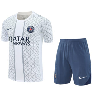 25-26 PSG White Training Short Suit