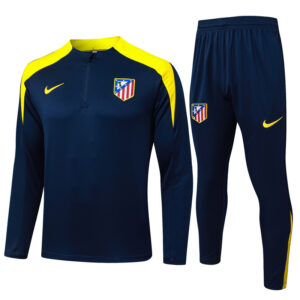 25-26 ATM Royal blue Half Pull Tracksuit #B2580(半拉链)