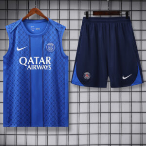 25-26 PSG Blue Tank top and shorts suit