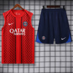 25-26 PSG Red Tank top and shorts suit