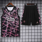 25-26 PSG Jordan Purple Tank top and shorts suit