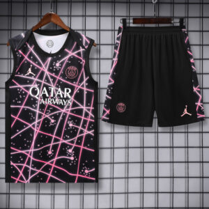 25-26 PSG Jordan Purple Tank top and shorts suit
