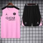 24-25 PSG Pink Tank top and shorts suit