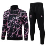 25-26 PSG Jordan Black Jacket Tracksuit #A2556