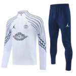 25-26 PSG Jordan White Jacket Tracksuit