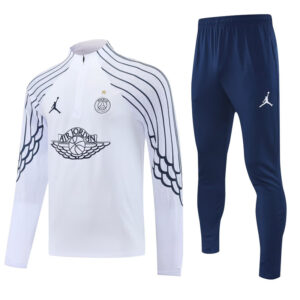 25-26 PSG Jordan White Jacket Tracksuit