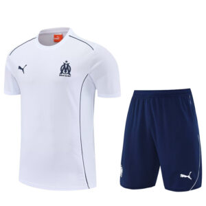 25-26 Marseille White Training Short Suit
