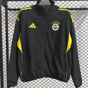 25-26 Fenerbahce Black Windbreaker