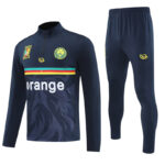 25-26 Cameroon Royal blue Half Pull Tracksuit (半拉链)