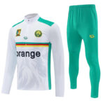 25-26 Cameroon White Half Pull Tracksuit (半拉链)