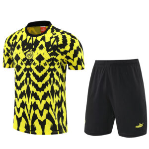 25-26 Dortmund Yellow Black Training Short Suit