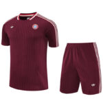 25-26 Bayern Jujube red Training Short Suit