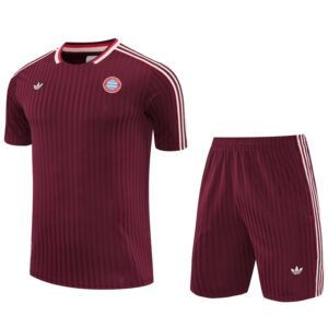 25-26 Bayern Jujube red Training Short Suit