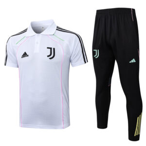 25-26 JUV White Polo Tracksuit #C2556