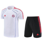 25-26 Bayern White Training Short Suit