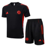 25-26 Bayern Black Training Short Suit #D2556