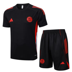 25-26 Bayern Black Training Short Suit #D2556