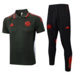 25-26 Bayern Army green Polo Tracksuit #C2533