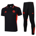 25-26 Bayern Black Polo Tracksuit #C2515