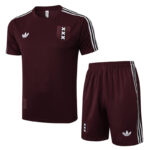 25-26 Ajax Jujube red Training Short Suit #D2528
