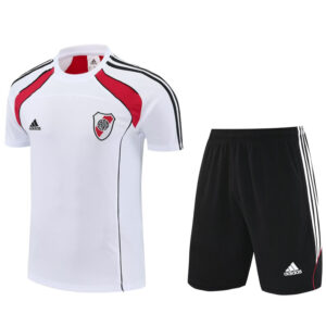 25-26 River Plate White Training Short Suit