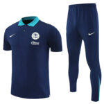 25-26 Club America Royal blue Polo Tracksuit