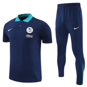 25-26 Club America Royal blue Polo Tracksuit