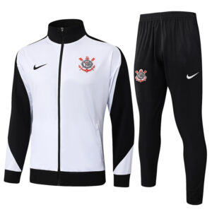 25-26 Corinthians White Jacket Tracksuit #A2509