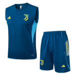25-26 JUV Blue Tank top and shorts suit #D2577
