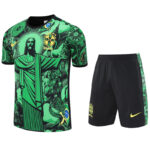 25-26 Brazil Green Training Short Suit