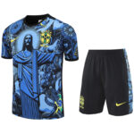 25-26 Brazil Blue Training Short Suit