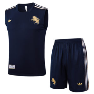 25-26 JUV Royal blue Tank top and shorts suit #D2518