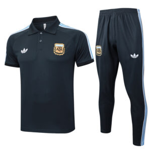 25-26 Argentina Dark gray Polo Tracksuit #C2525