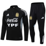 25-26 Argentina Black Half Pull Tracksuit (半拉链)